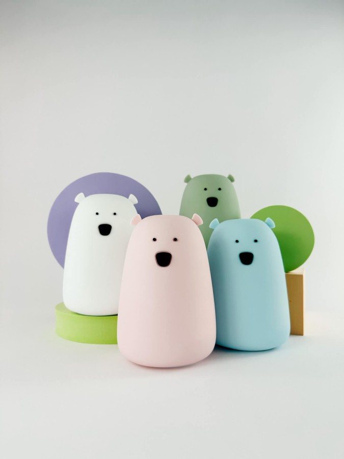 Duża lampka led MIŚ BIAŁY bezpieczna dla Twojego dziecka