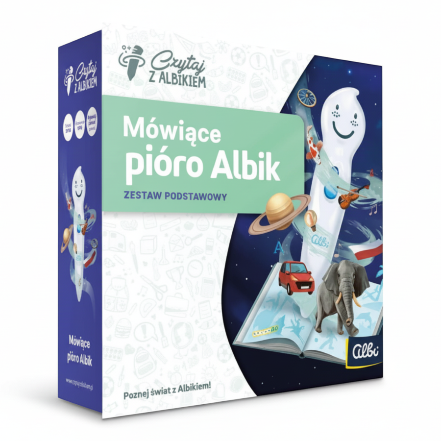 Mówiące pióro Albik / Czytaj z Albikiem