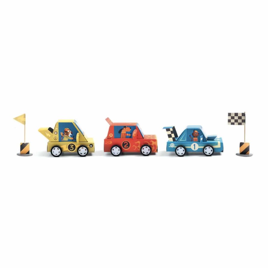 Zrób to sam - WYŚCIGI SAMOCHODOWE / Djeco DJ07932