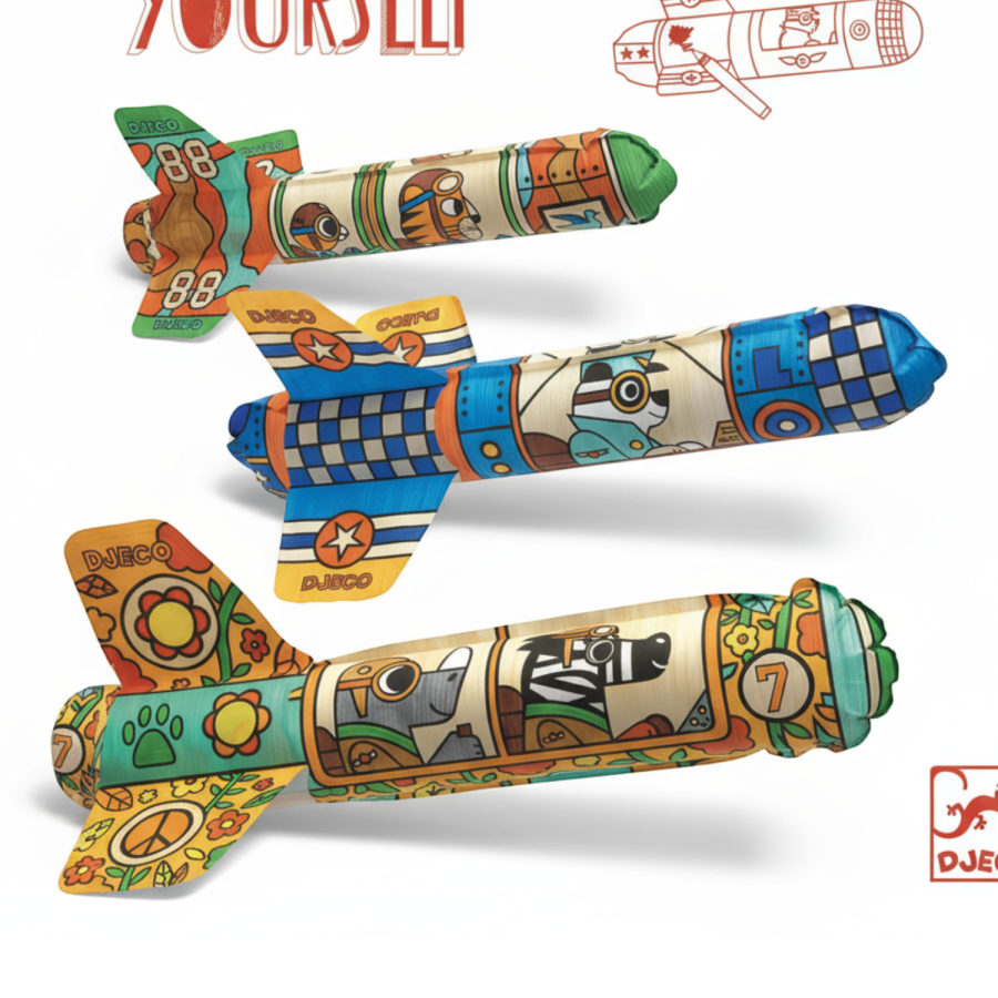 Zrób to sam - SAMOLOTY / Djeco DJ07948