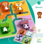 Drewniany labirynt zwierzątka Spinamix / Djeco DJ01611