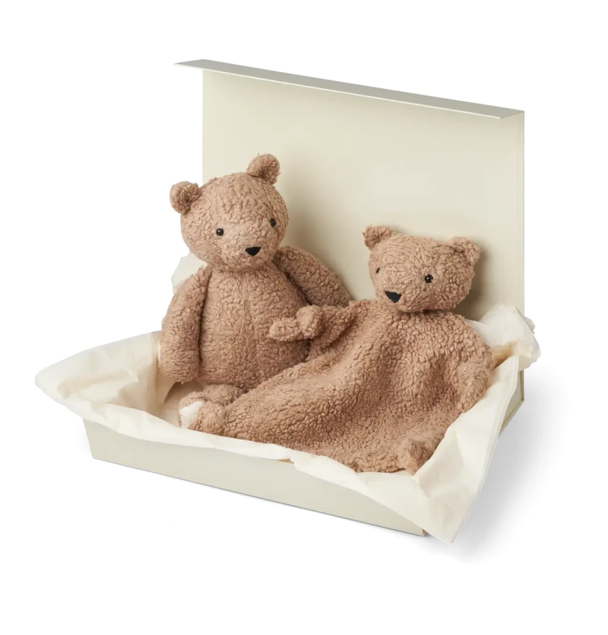 Zestaw prezentowy Ted Baby, Mr. Bear - Beige / Liewood LW17650