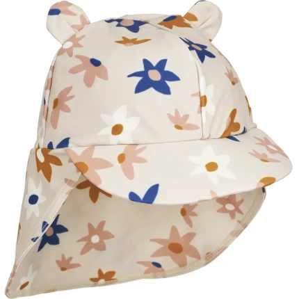 Kapelusz kąpielowy Senia z filtrem UV, Flower market Sandy / Liewood