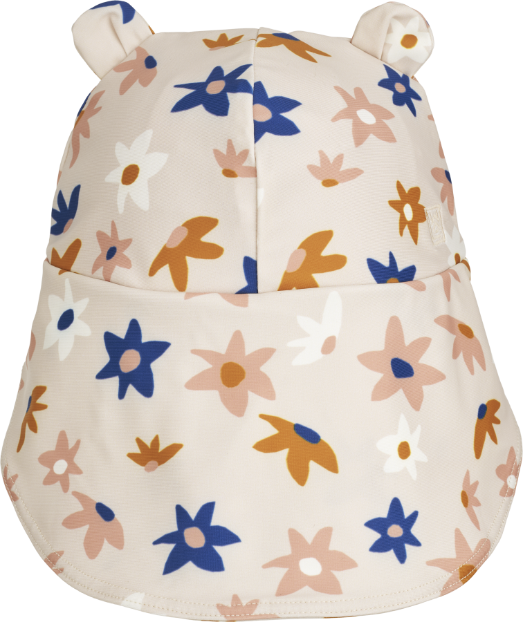 Kapelusz kąpielowy Senia z filtrem UV50+, Flower market Sandy / Liewood