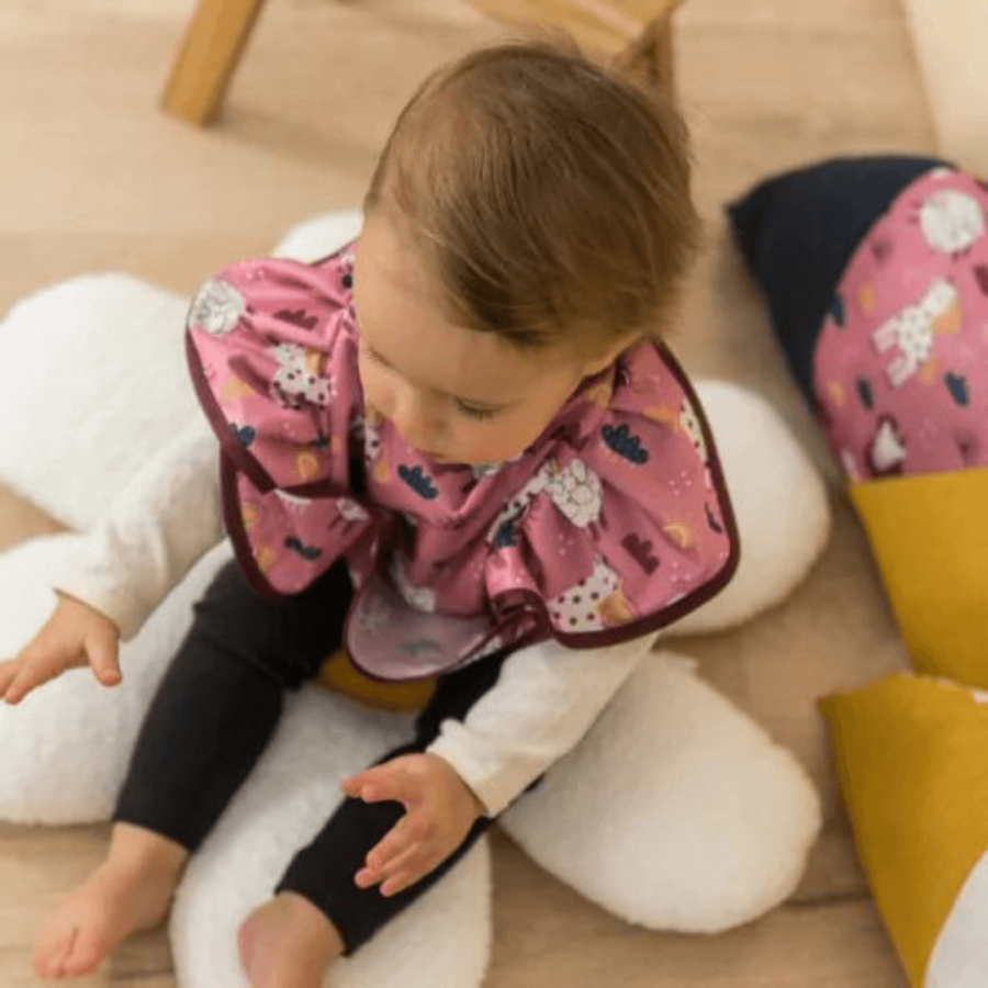 Śliniak Kangurek Falbanka Dream Big / Moon Bloom