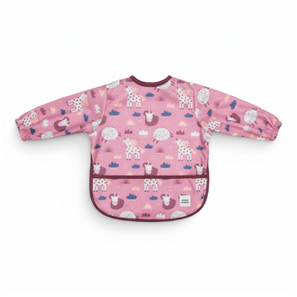 Śliniak z rękawami Dream Big / Moon Bloom