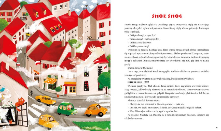 Baśniowy atlas miejskich stworzeń / Wydawnictwo Zielona Sowa