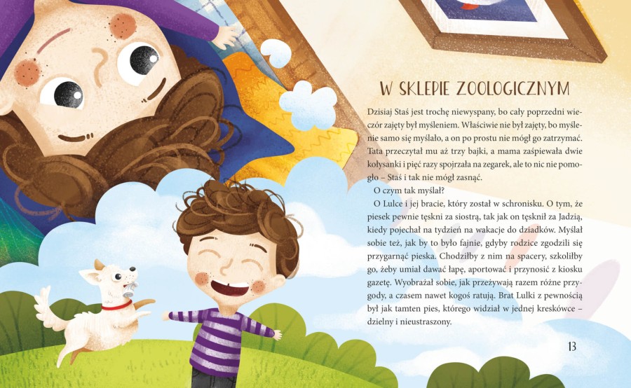 Staś Pętelka. Nowy piesek / Wydawnictwo Zielona Sowa