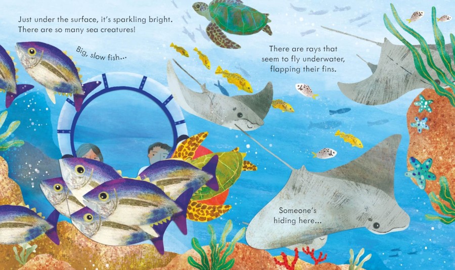 Peep Inside the Deep Ocean / Wydawnictwo Usborne