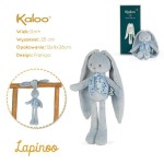 Przytulanka Królik Niebieski 25 cm w pudełku kolekcja Lapinoo / Kaloo  K969939
