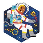 Zestaw kreatywny Mozaika Kosmos 7+ / Janod J07855