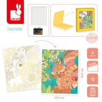 Zestaw kreatywny Złote kontury - Ogród 6+ / Janod  J07965