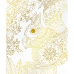 Zestaw kreatywny Złote kontury - Ogród 6+ / Janod  J07965