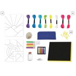 Multizestaw kreatywny - Kolory I love creativity 8+ / Janod  J07754
