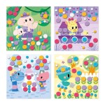 Zestaw kreatywny Pompony My arts & crafts 3+ / Janod J07741