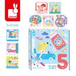 Zestaw kreatywny - Szlaczki My arts & crafts 5+ / Janod J07745