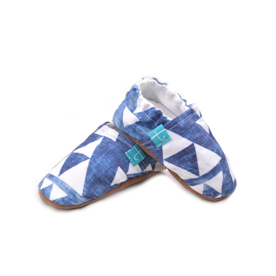 Kapcie do domu, żłobka, przedszkola - Blue Triangle / TITOT