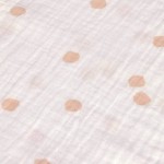 Muślinowy otulacz-kocyk z biobawełny 60x60cm - Little Mateys spicy orange, 3 szt. / Lassig