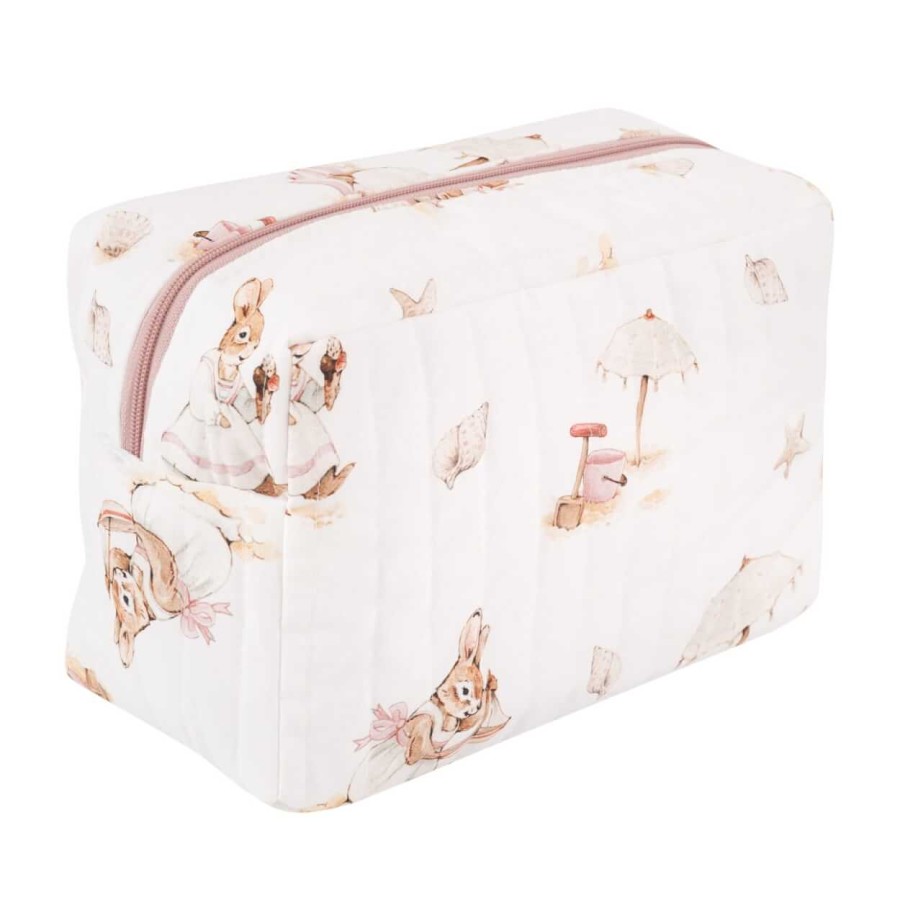 Pikowana kosmetyczka Saint-Tropez Pink / Samiboo