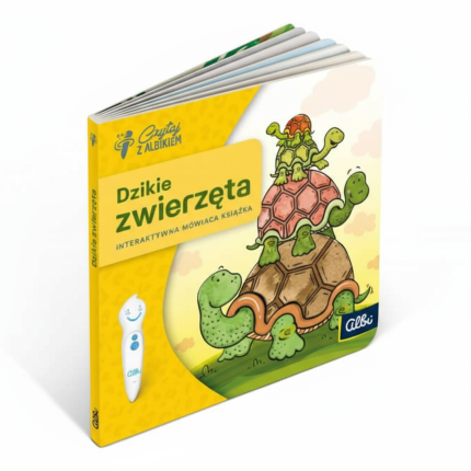 Miniksiążka Dzikie zwierzęta 2+ / Czytaj z Albikiem
