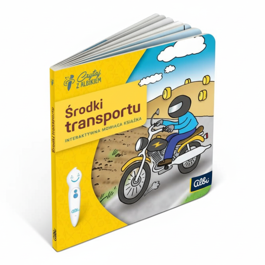 Miniksiążka Środki transportu / Czytaj z Albikiem