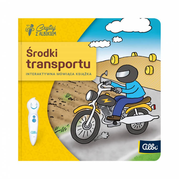 Miniksiążka Środki transportu / Czytaj z Albikiem