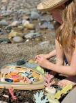 Kreatywny zestaw z drewnianymi elementami - Ocean / Tender Leaf Toys