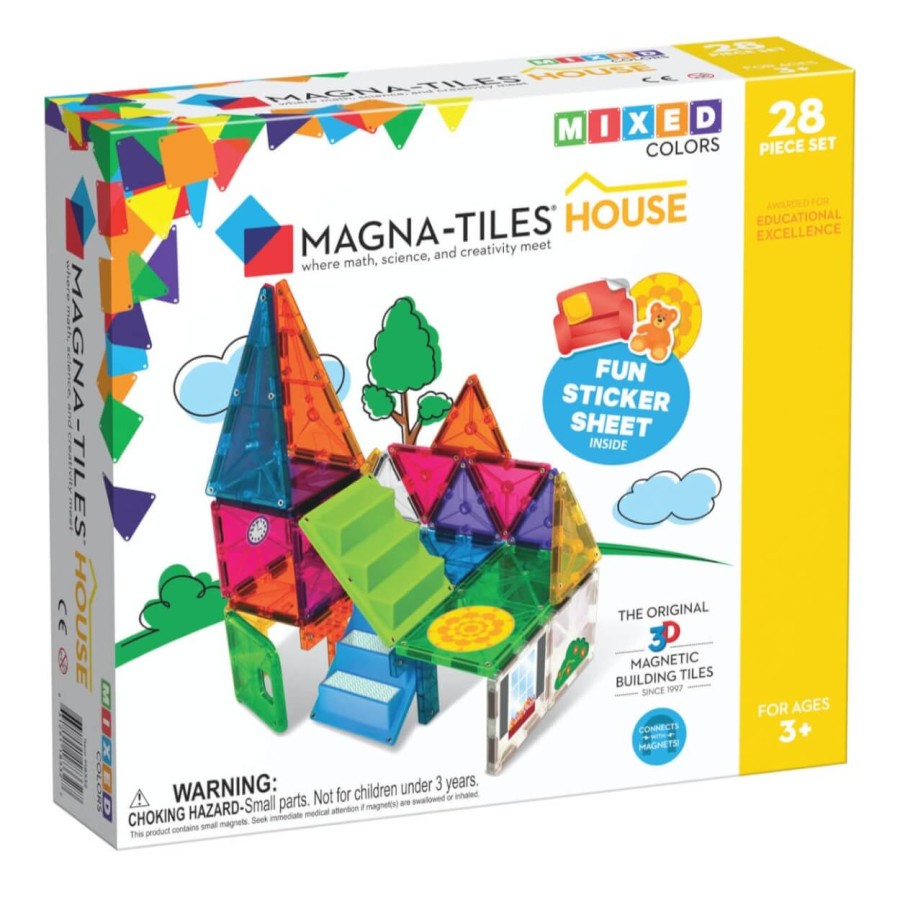 Klocki Magnetyczne House 28 el. / Magna-Tiles