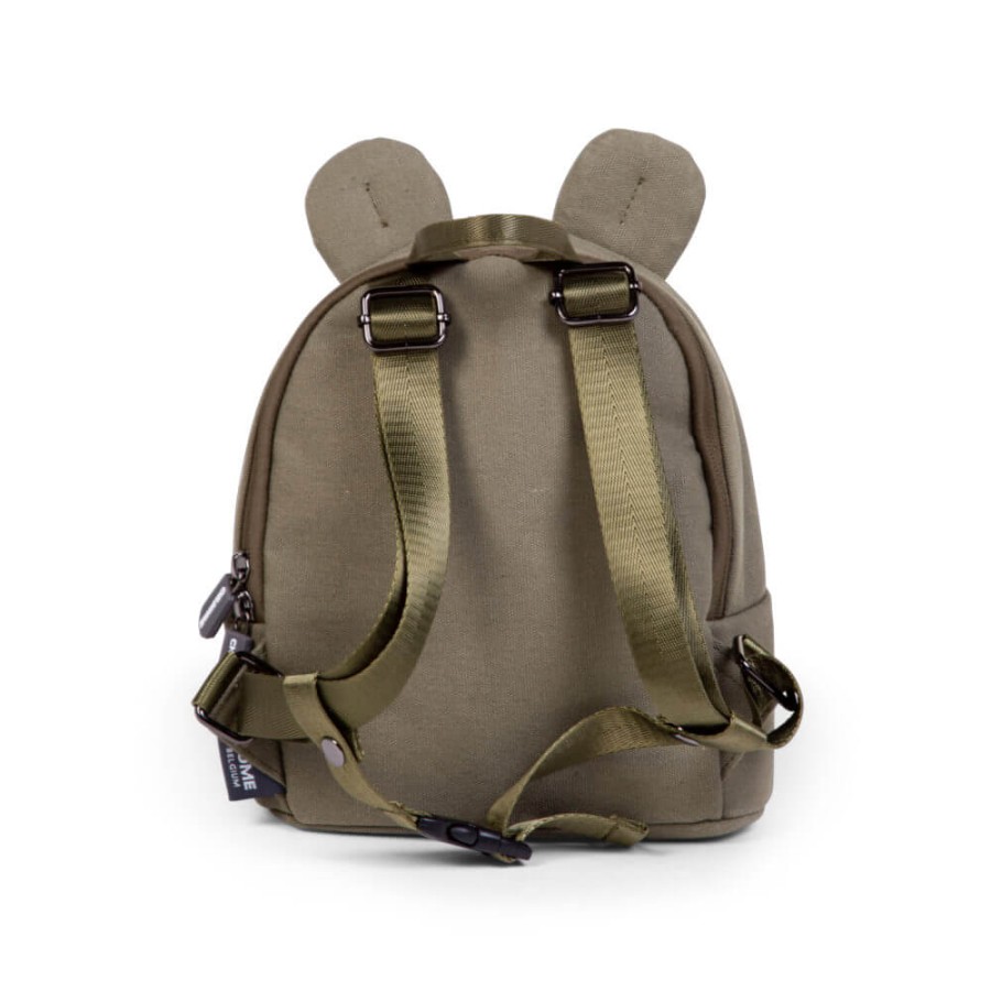 Plecak dziecięcy My First Bag Kanwas Khaki / Childhome CWKIDBKA