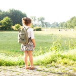 Plecak dziecięcy My First Bag Kanwas Khaki / Childhome CWKIDBKA