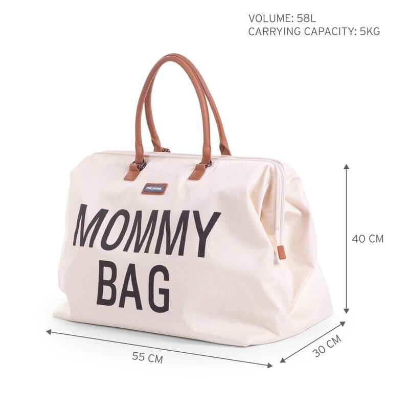 orba Mommy Bag Kremowa / Childhome CWMBBWH