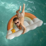 Materac do pływania Rainbow / Filibaba FI-02543