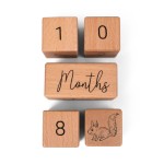 Metryczka - Drewniane klocki do zdjęć / Filibabba FI-02185