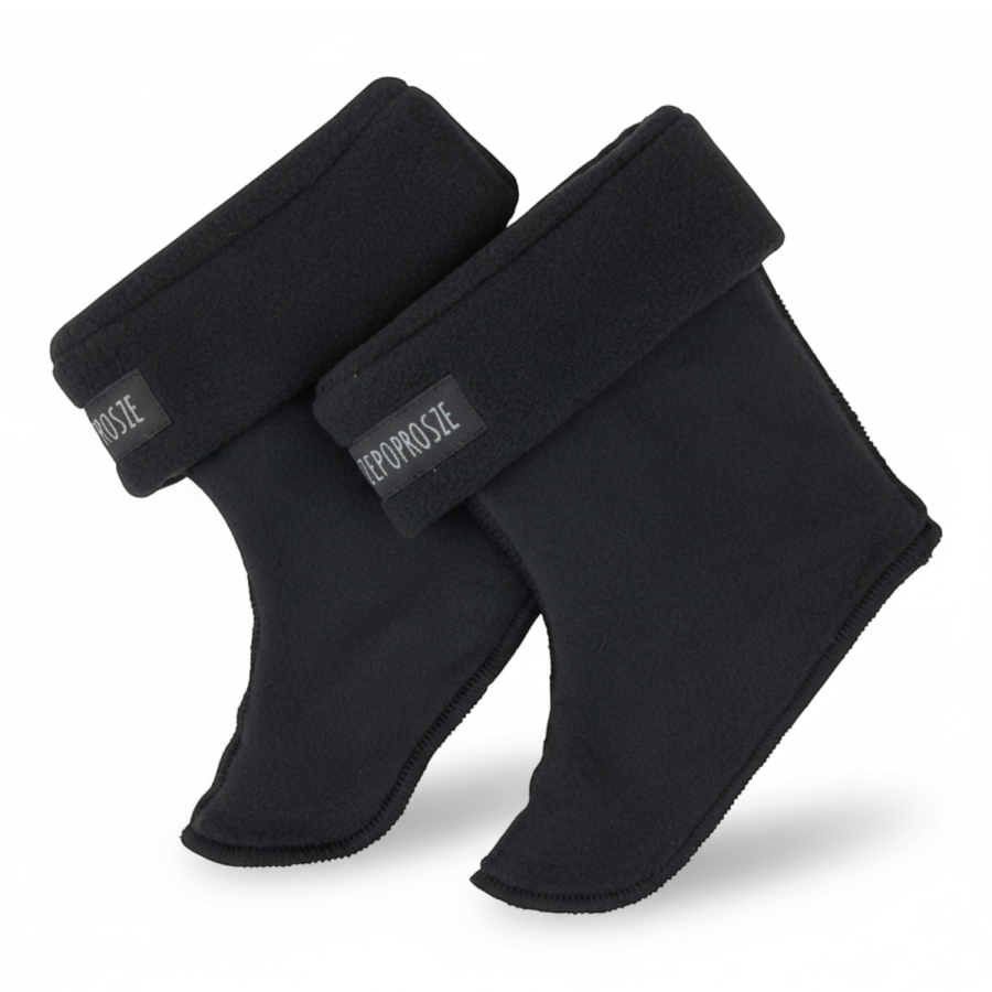 Ocieplacz polarowy grafitowy