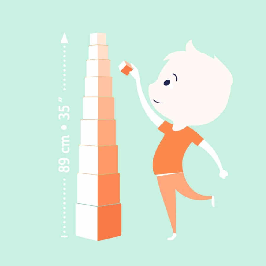 Układanka z klocków DZIKIE ZWIERZĘTA / Djeco DJ08511