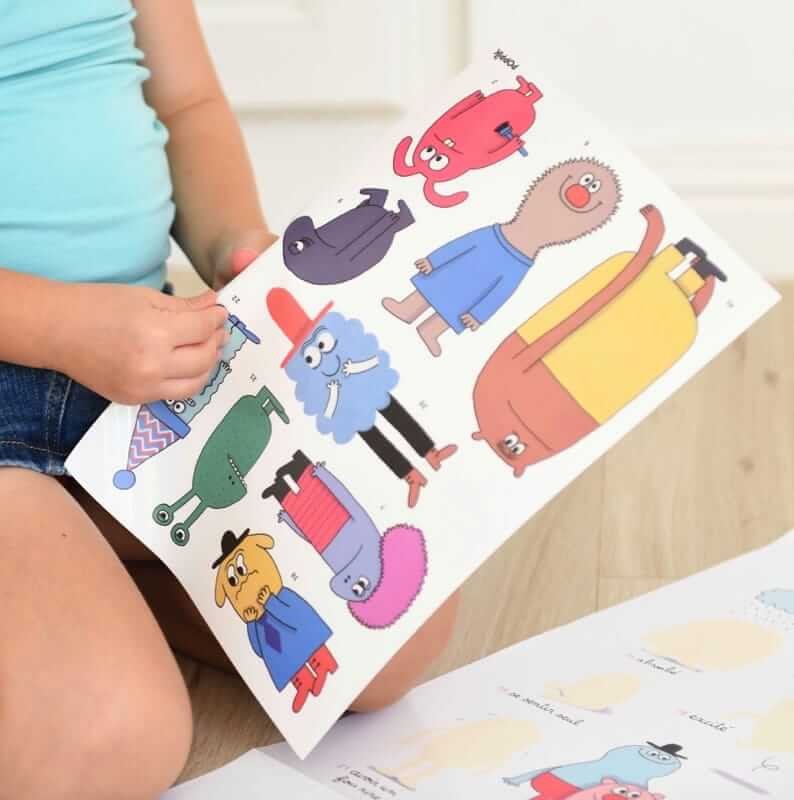 Wyklejanka - EMOCJE / Poppik DIS023