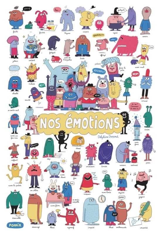 Wyklejanka - EMOCJE / Poppik DIS023