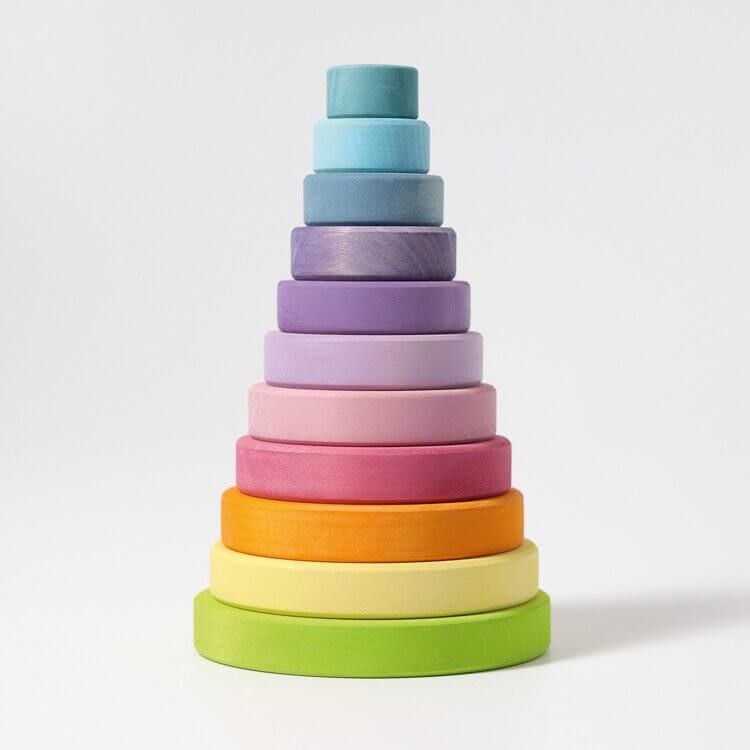 Pastelowa wieża, 21 cm / Grimm's