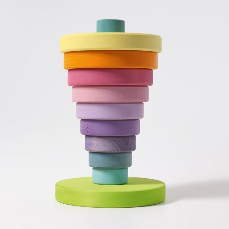 Pastelowa wieża, 21 cm / Grimm's