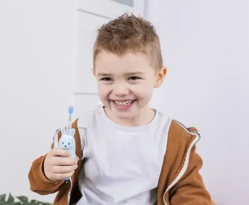 Soniczna Szczoteczka do zębów dla dzieci GIOrabbit niebieska / InnoGIO