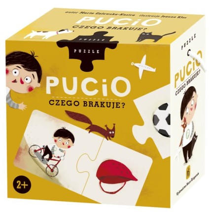 Pucio. Puzzle: Czego brakuje? / Wydawnictwo Nasza Księgarnia