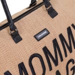 Torba Mommy Bag Raffia Look / Childhome CWMBBRA