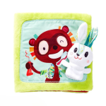 Książeczka z mini-pacynką wielofunkcyjna Królik dentysta 6 m+ / Lilliputiens