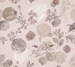 Szlafrok kimono bambusowe - Beige garden / Lullalove