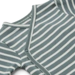 Body niemowlęce Hali  2-pak – Stripe: Blue fog multi mix / Liewood