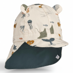 Letni dwustronny kapelusz Gorm: Sea creature, sandy / Liewood