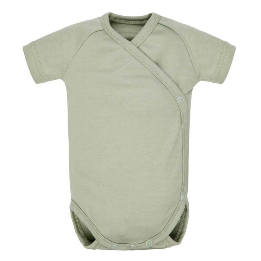 Body z krótkim rękawem - szałwia / POOFI