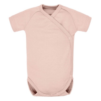 Body z krótkim rękawem - pudrowy / POOFI