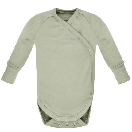 Body z długim rękawem - szałwia / POOFI