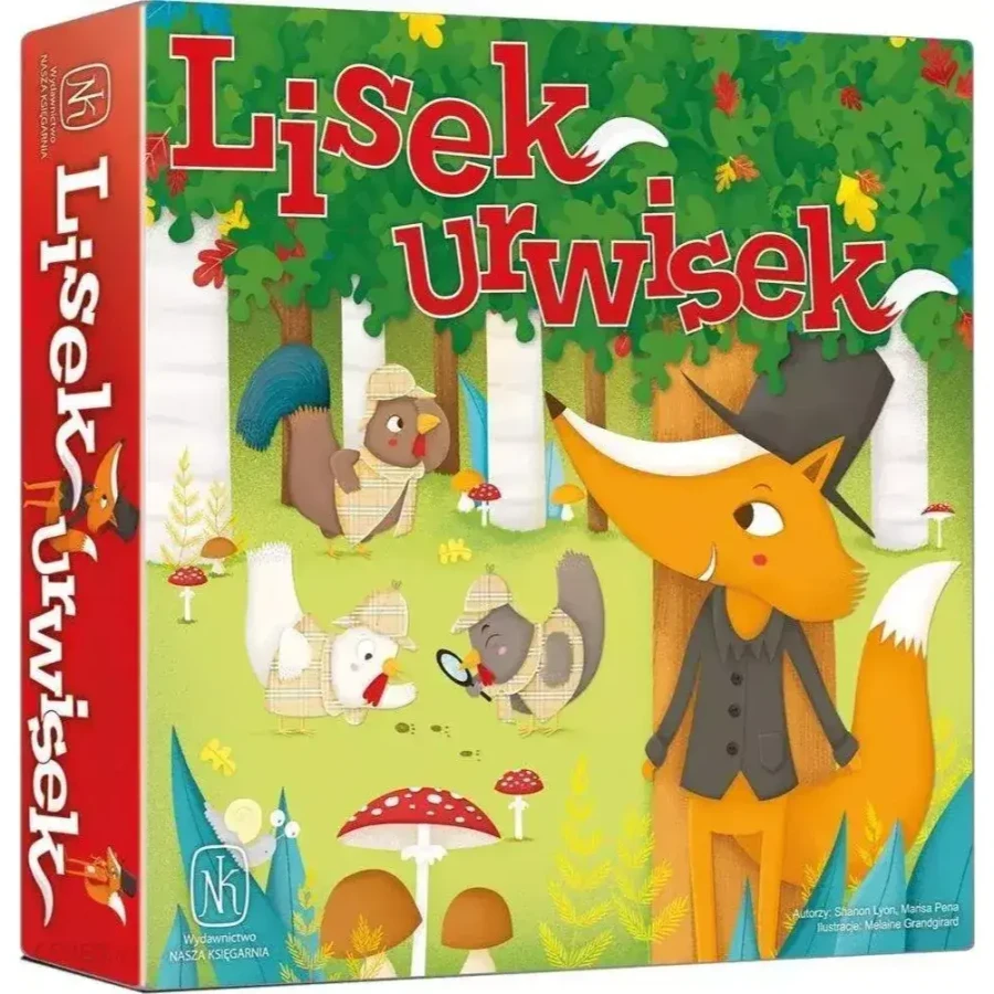 Lisek urwisek - Gra planszowa / Wydawnictwo Nasza Księgarnia